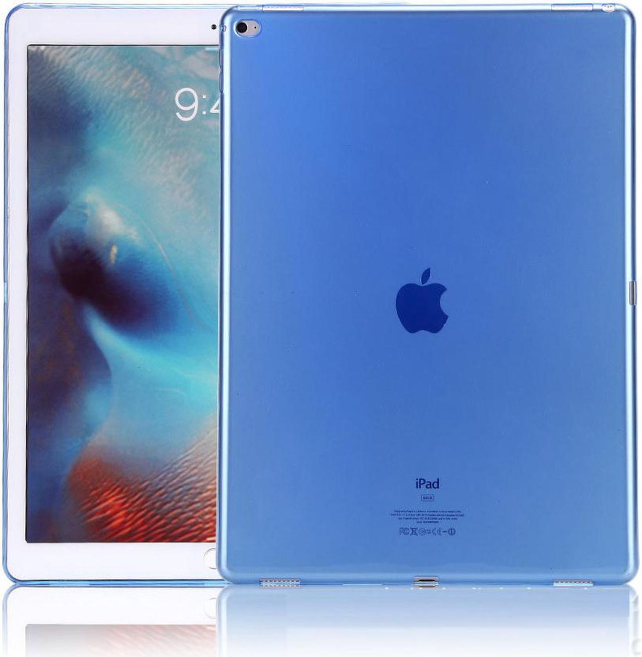 12.9 inch iPad Pro Case,Clear Soft TPU Transparent Gel Silicone Bumper Tab Case Skin Cover for Apple iPadPro 12.9"