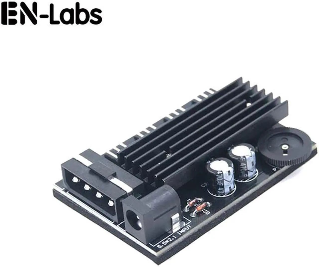 Main image of EnLabs TX3CO4D 4 Way 3 pin CPU Cooler Case Fan Speed Controller w/ Backed Tap for Internal & Mining Cooling - Extra 5.5*2.1DC for Router Dissipate Heat - Molex to 4 x 3pin Fan Hub
