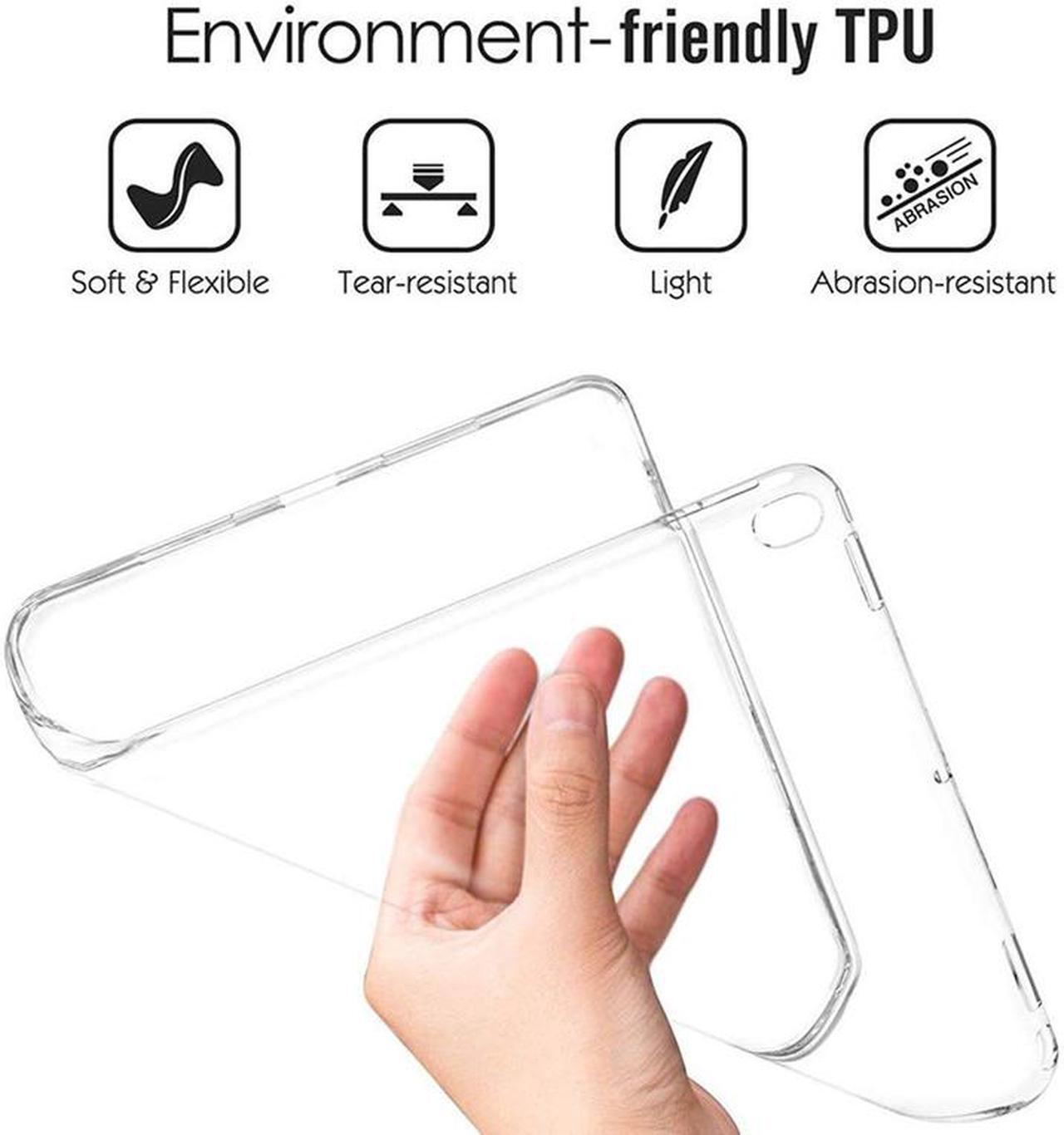 Alt view image 6 of 7 - Back Case for iPad Air 3 10.5" 2019,Crystal Clear Soft TPU Cover for Apple iPad Air 10.5 inch Model A2152/A2153/A2154/A2123