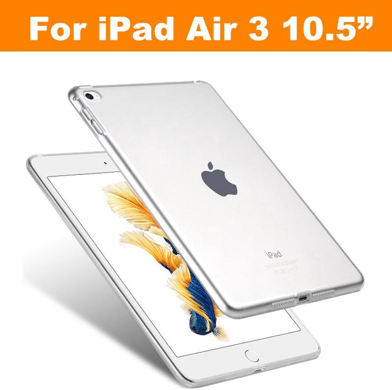 Main image of Back Case for iPad Air 3 10.5" 2019,Crystal Clear Soft TPU Cover for Apple iPad Air 10.5 inch Model A2152/A2153/A2154/A2123