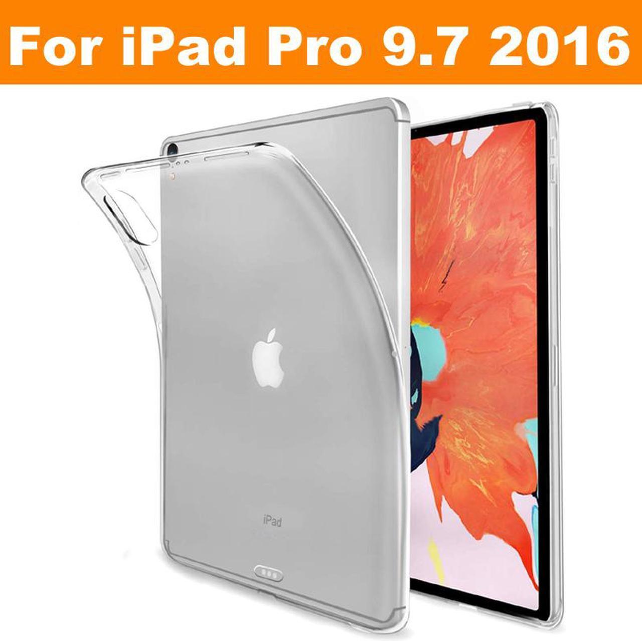 Back Case for iPad Pro 9.7" 2016 ,Crystal Clear Soft TPU Cover for Apple iPad Pro 9.7 inch  Model A1673/A1674/A1675