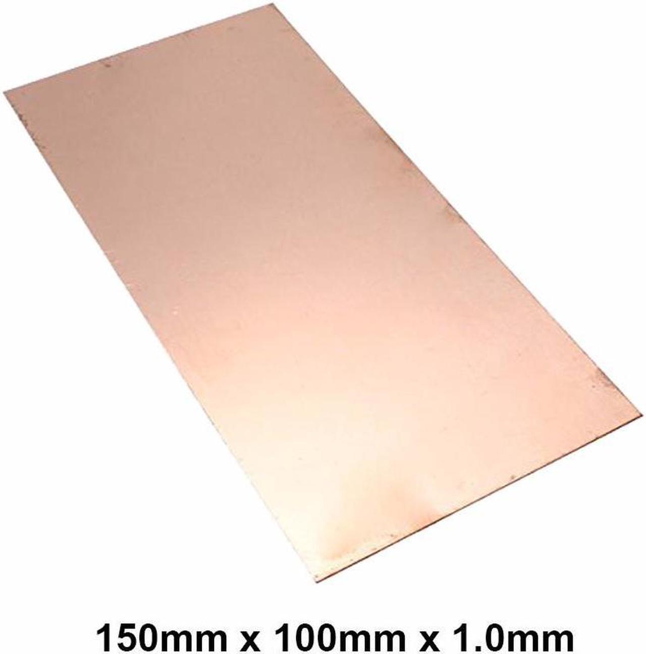 Premium T2 99.9% 150x100x1.0mm Copper Shim sheet Heatsink thermal Pad for Laptop GPU CPU VGA Chip RAM and LED Copper Heat sink