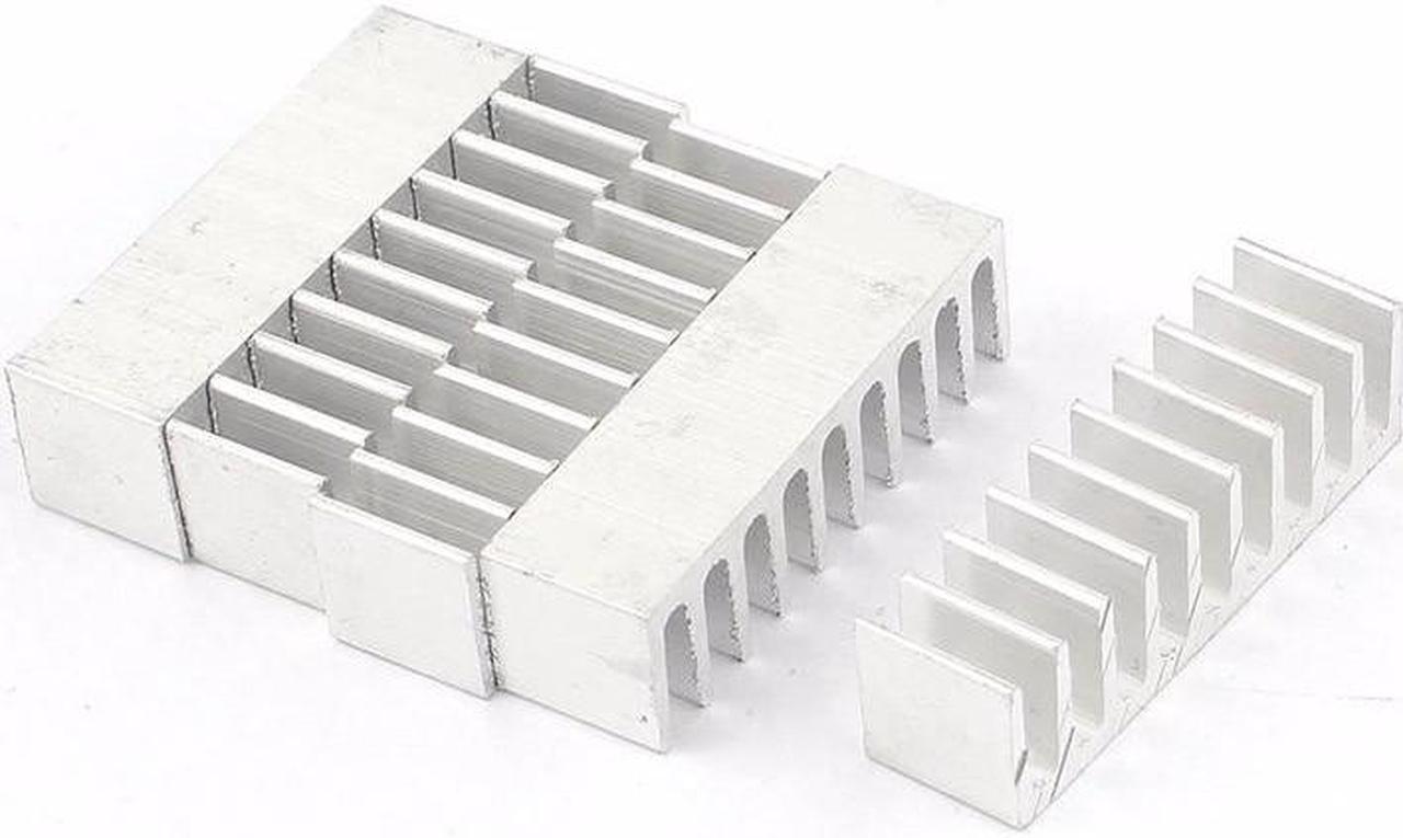 5pcs/lot 35x10x10mm Aluminum Heat Sink Radiator Heatsink for Power Module, Voltage Regulator Electronic Chipset Heat dissipation