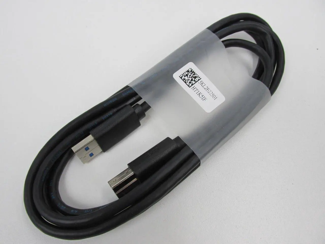 Alt view image 5 of 7 - Lot of (5) Dell 6ft USB 3.0 SuperSpeed Type A to Type B Male Printer Cable