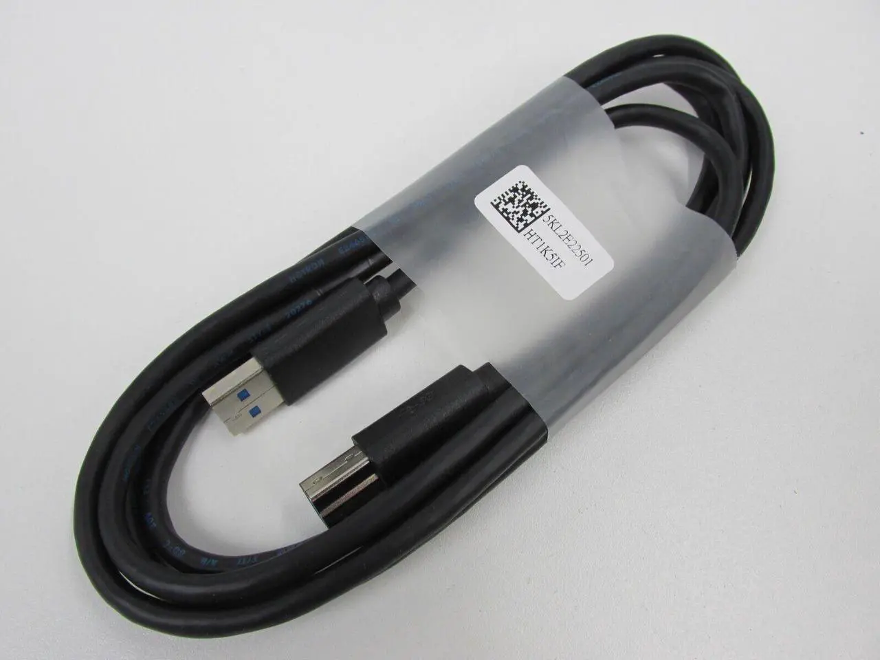 Alt view image 7 of 7 - Lot of (5) Dell 6ft USB 3.0 SuperSpeed Type A to Type B Male Printer Cable