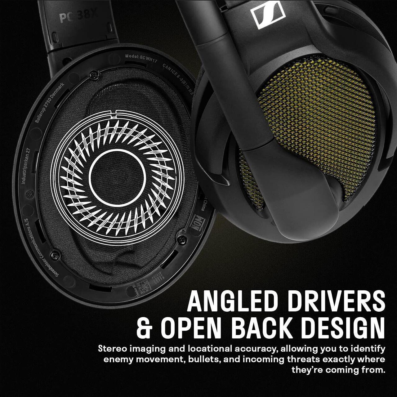 Alt view image 4 of 6 - DROP + EPOS PC38X Gaming Headset Noise-Cancelling Microphone, Yellow - OEM