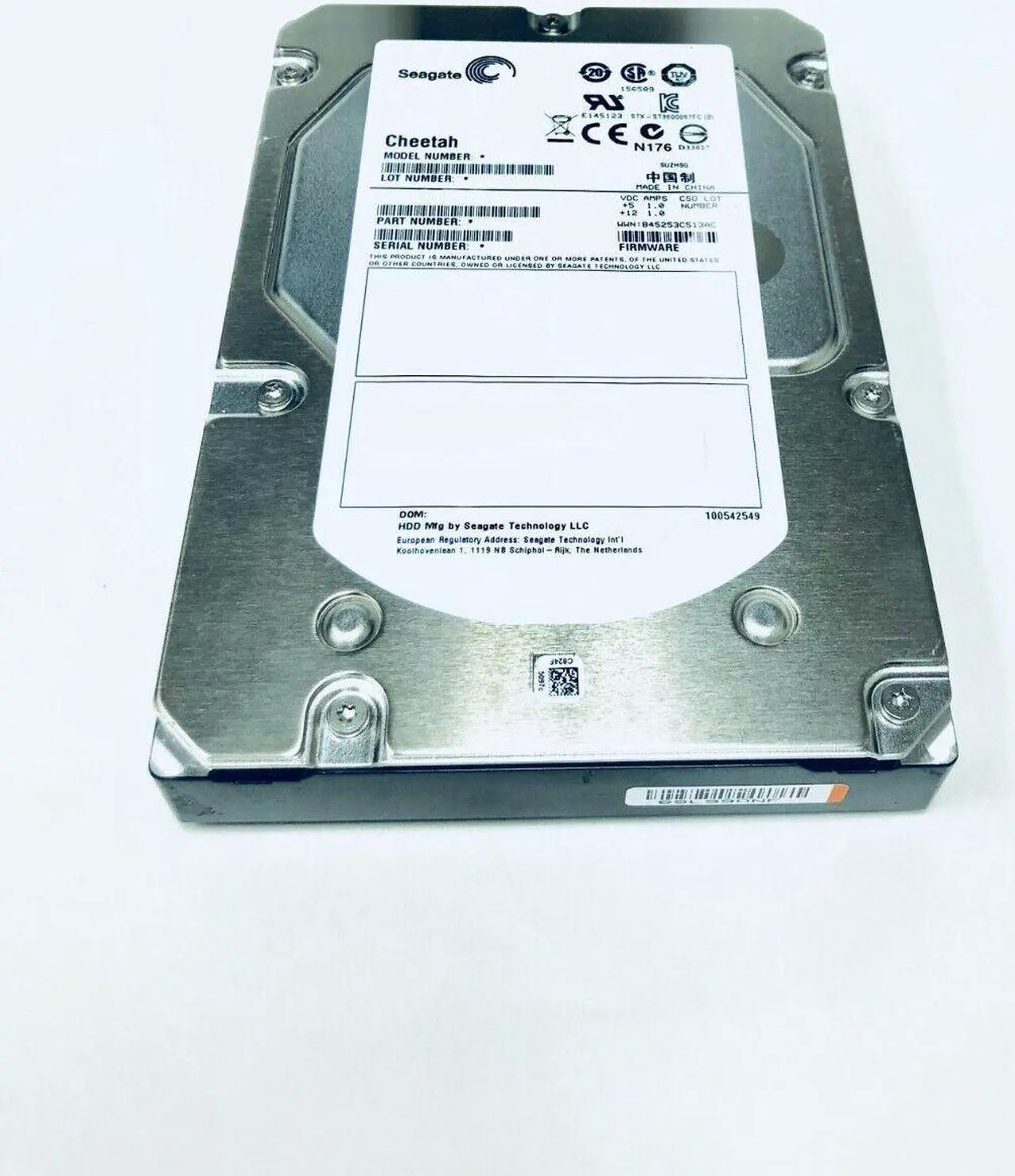 Main image of (NOT FOR HOME PC!) SEAGATE 1TB 7.2K RPM 3.5" SAS HARD DRIVE ST31000424SS