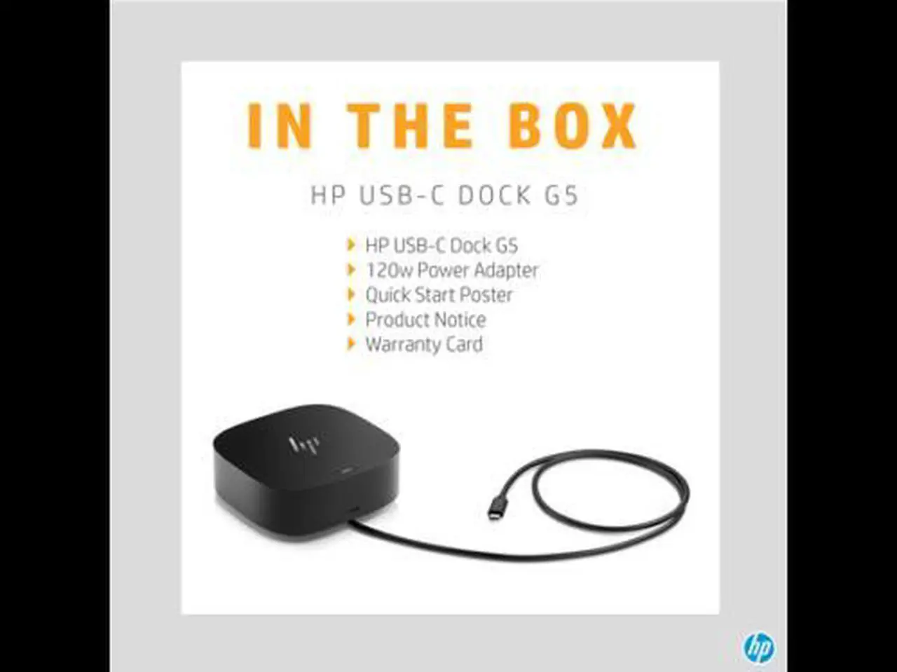 Alt view image 7 of 7 - HP USB-C Dock G5 for business