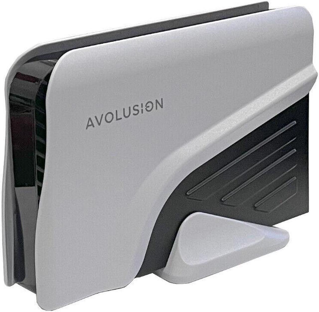 Alt view image 3 of 7 - Avolusion PRO-Z Series 4TB External Gaming Hard Drive for PS5 Game Console WHITE