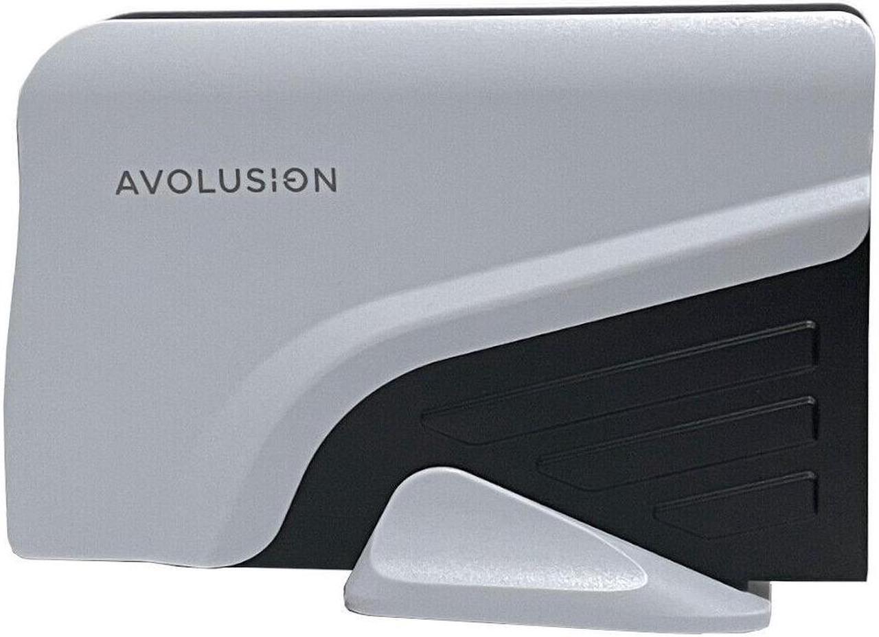 Alt view image 4 of 7 - Avolusion PRO-Z Series 4TB External Gaming Hard Drive for PS5 Game Console WHITE