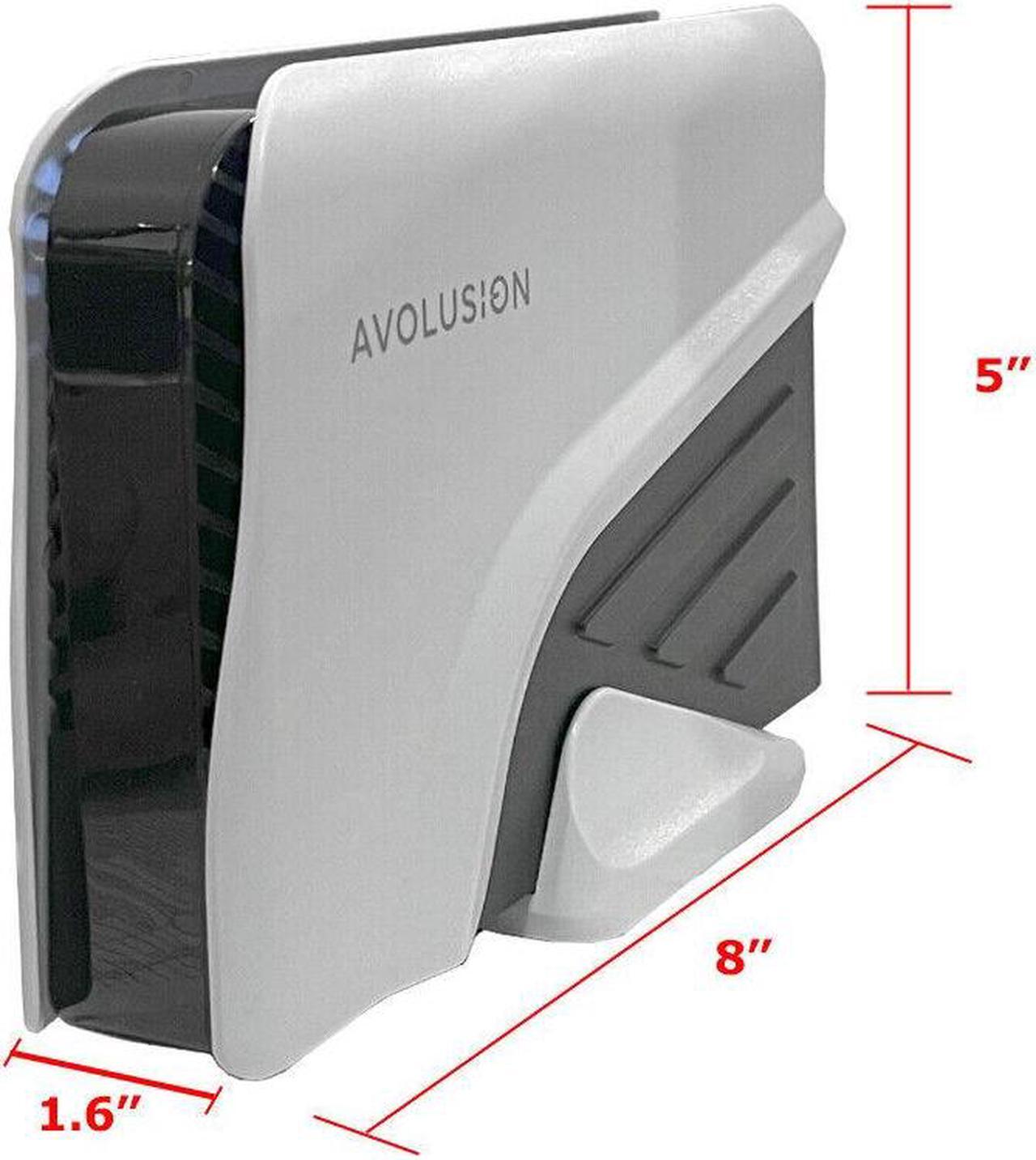 Alt view image 7 of 7 - Avolusion PRO-Z Series 4TB External Gaming Hard Drive for PS5 Game Console WHITE
