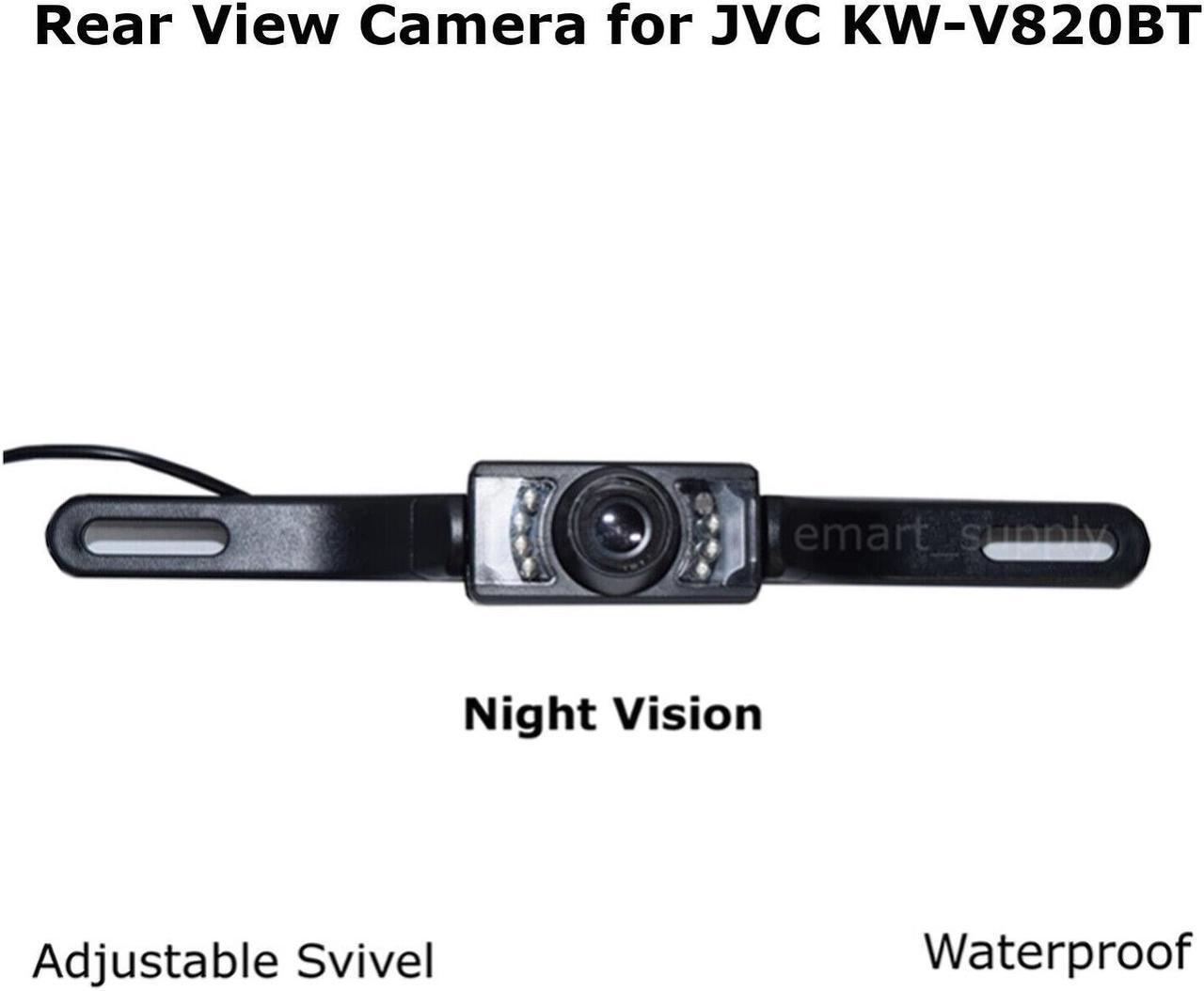Main image of New Rear View Camera Backup License Plate Night for JVC KW-V820BT KWV820BT