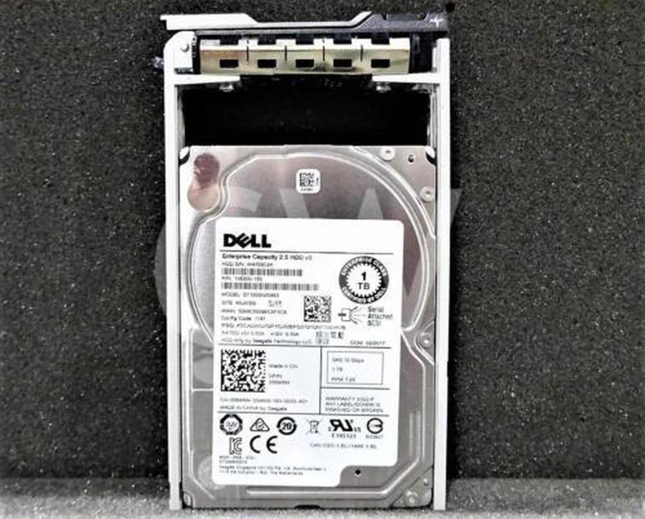 Alt view image 2 of 2 - (NOT FOR HOME PC!) 1VE200-150 Dell 1TB 7.2K SAS 12G SFF Hard Drive