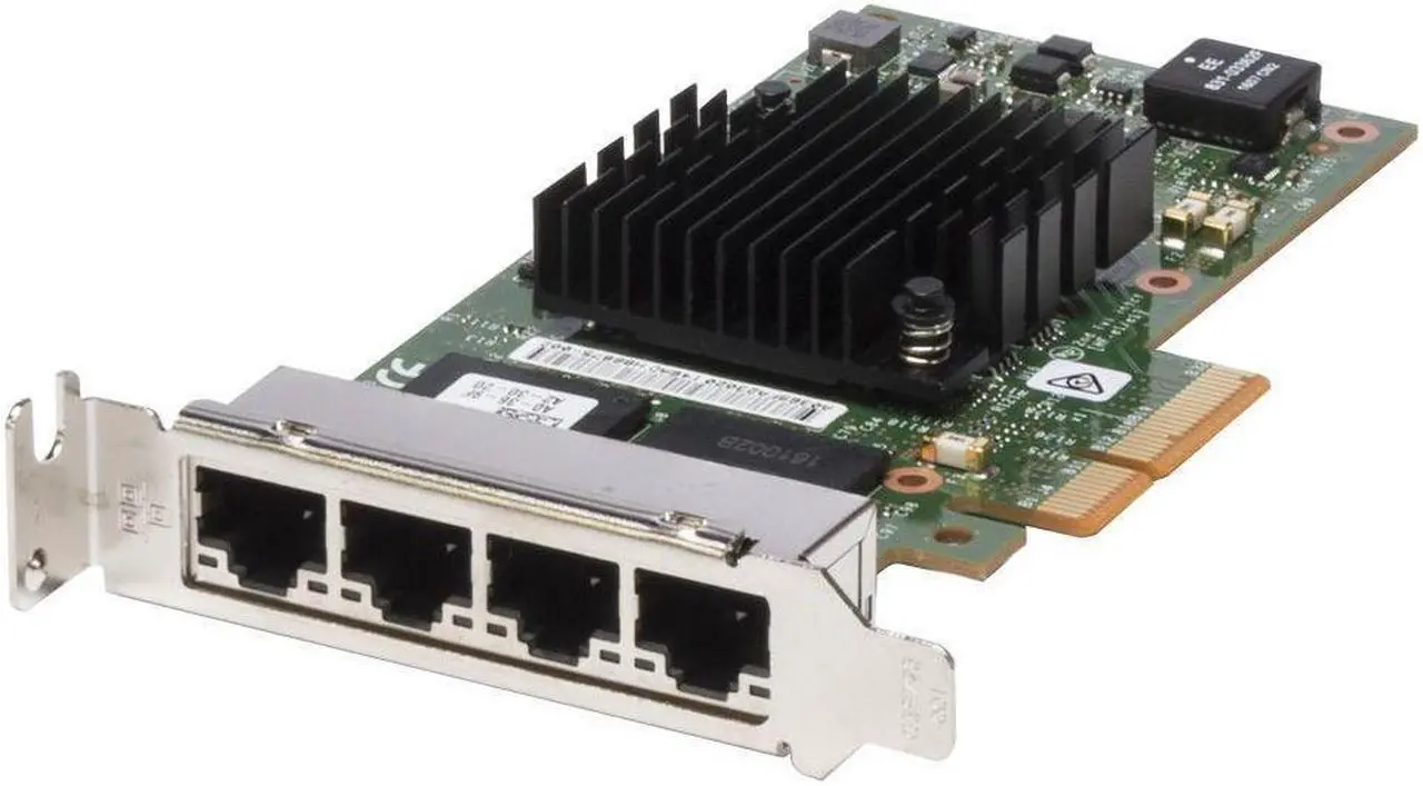Alt view image 2 of 2 - Intel I350-T4 PCI-E Quad Port RJ45 Gigabit Server Adapter