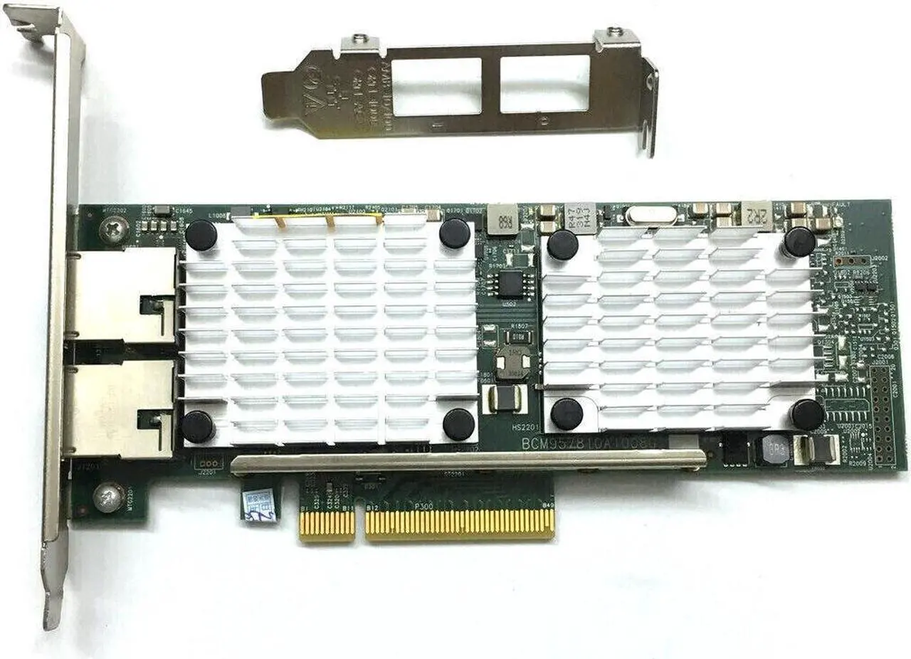 Alt view image 2 of 2 - 656594-001 HP 530T DUAL PORT 10GB PCI-E 2.0 ETHERNET CARD BOTH BRACKETS