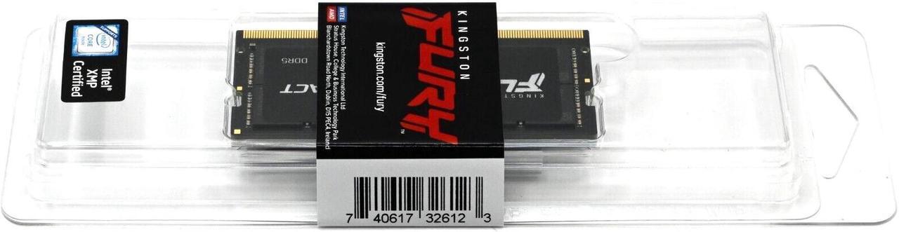 Alt view image 3 of 4 - Kingston FURY Impact 32GB DDR5 4800MHz SODIMM Laptop Memory Module KF548S38IB-32
