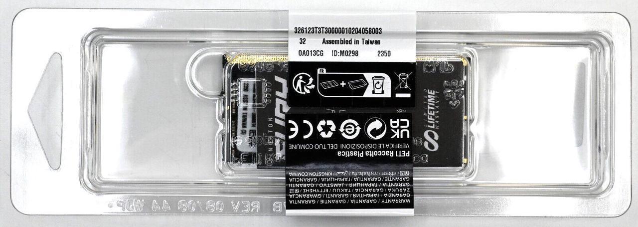 Alt view image 4 of 4 - Kingston FURY Impact 32GB DDR5 4800MHz SODIMM Laptop Memory Module KF548S38IB-32