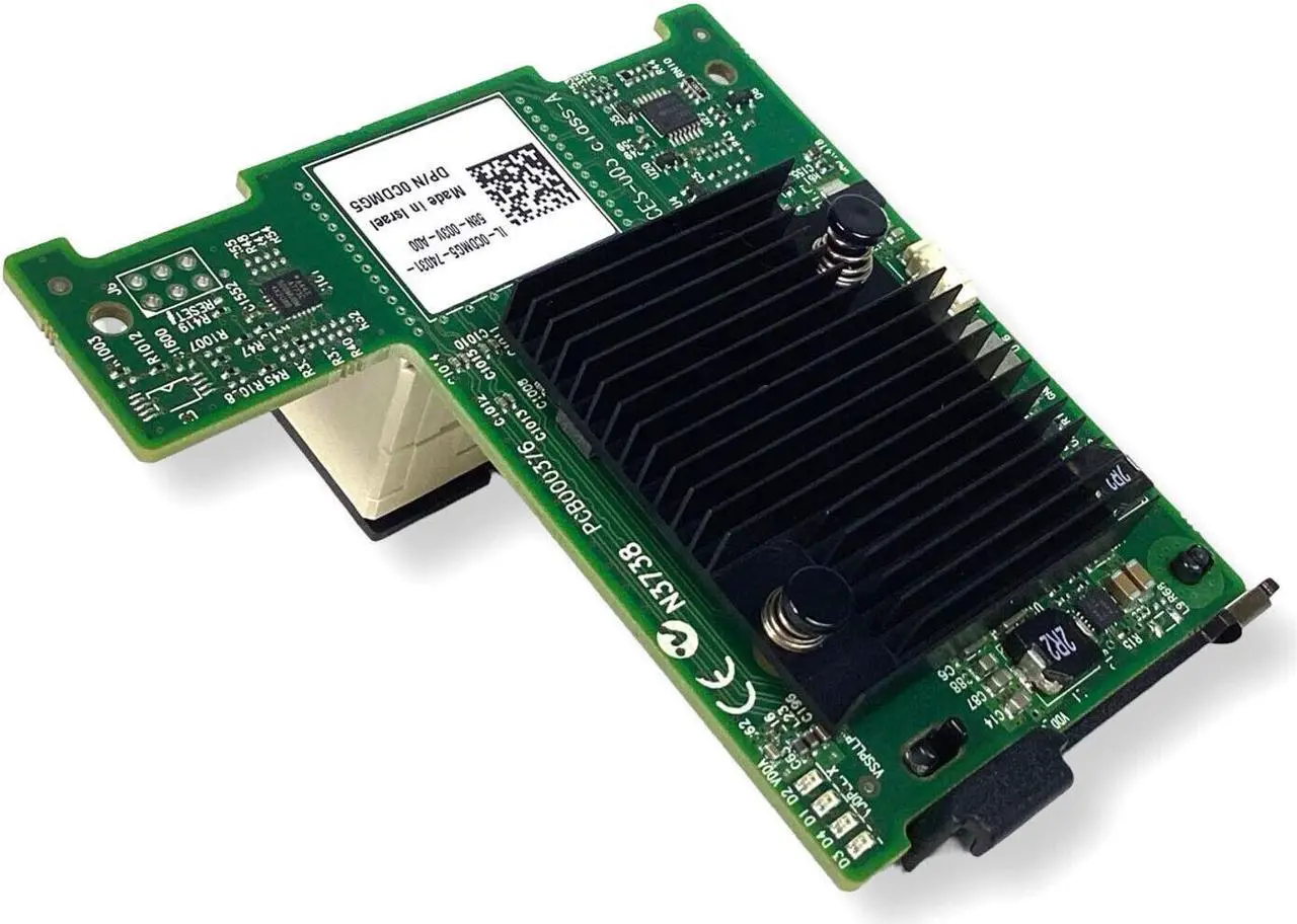 Alt view image 7 of 7 - Dell Mellanox CX380A ConnectX-3 QDR 40Gb/s Dual Port InfiniBand Mezzanine CDMG5