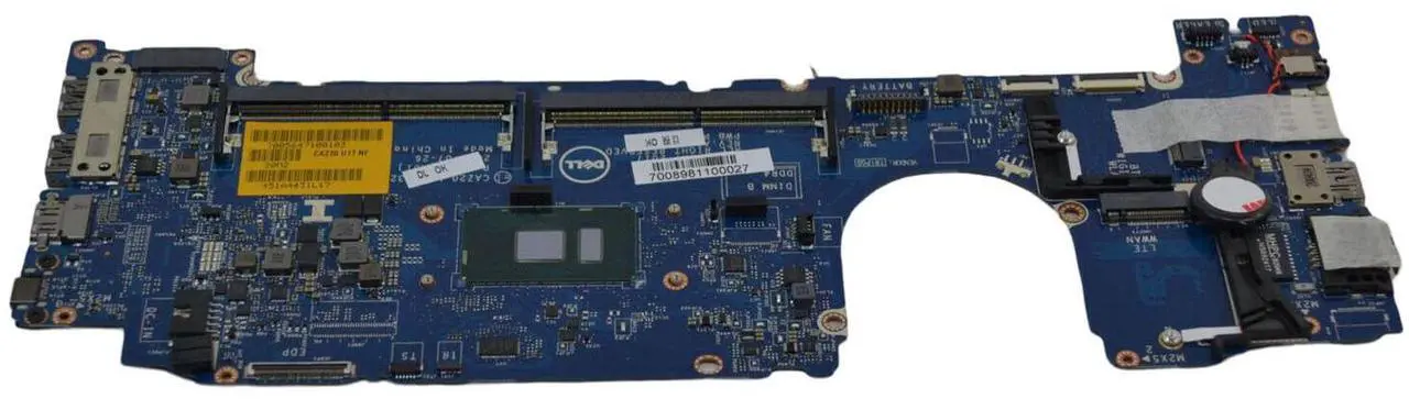 Alt view image 6 of 7 - Genuine Dell Latitude 7480 Motherboard i5-7300U 2.6GHz DDR4 LA-E132P MWGPY