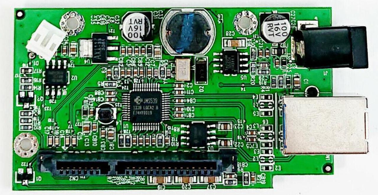 Alt view image 5 of 6 - Set of 32 HGST ME198407 JMS539 Touro Desk Pro USB 3.0 to SATA Controller PCB
