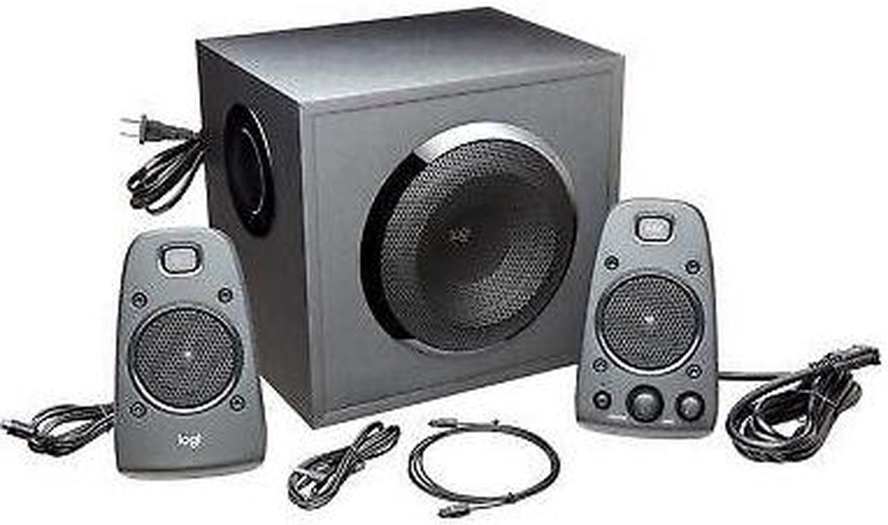 Alt view image 5 of 6 - Logitech Z625 Speaker System with Subwoofer and Optical Input