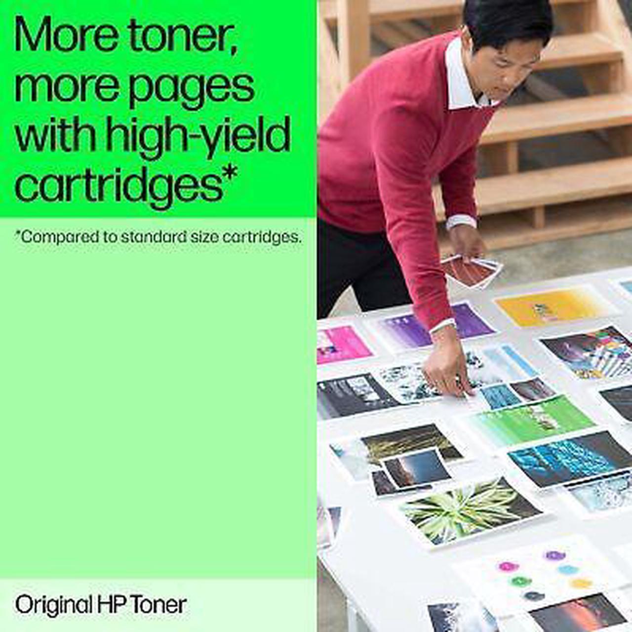 Alt view image 6 of 7 - HP 414A Cyan Original LaserJet Toner Cartridge, ~2,100 pages, W2021A