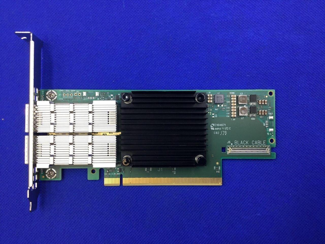 Alt view image 3 of 4 - MCX653106A-HDAT MELLANOX ConnectX-6 VPI Adapter Card HDR/200GbE - OEM