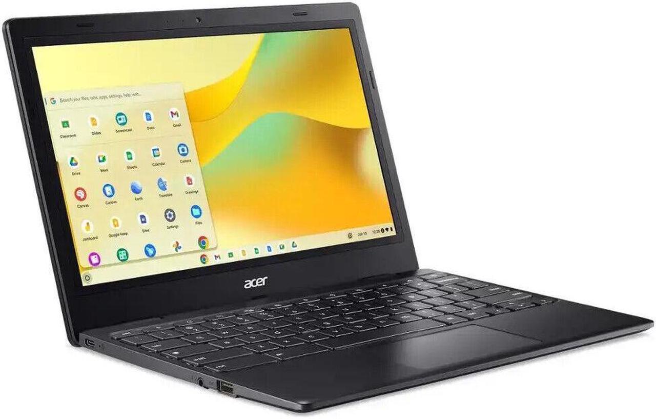 Alt view image 2 of 6 - Acer Chromebook 311 11.6" HD Dual-Core N4500 4GB 64GB eMMC Chrome OS Black