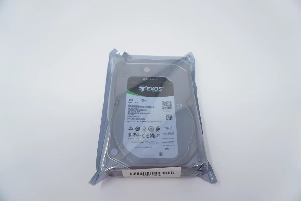 Alt view image 2 of 2 - ST4000NM000B Seagate Exos 7E10 4TB 3.5" SATA 7.2K RPM 6Gb Hard Drive 2TF100-003