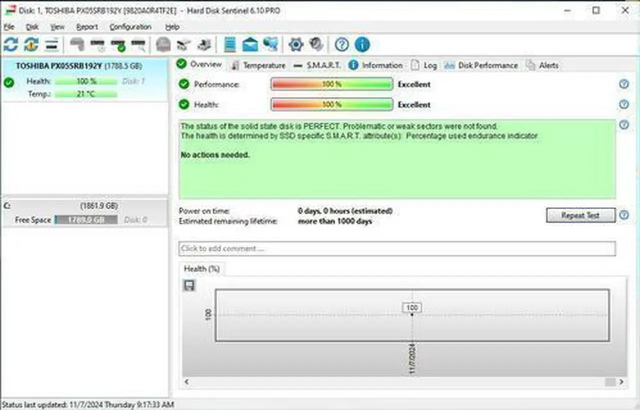 Alt view image 3 of 3 - (NOT FOR HOME PC!) DELL 1.92TB SAS 2.5" 12Gb/s RI SSD for R220 R330 R410 R530XD R805 R720XD R930