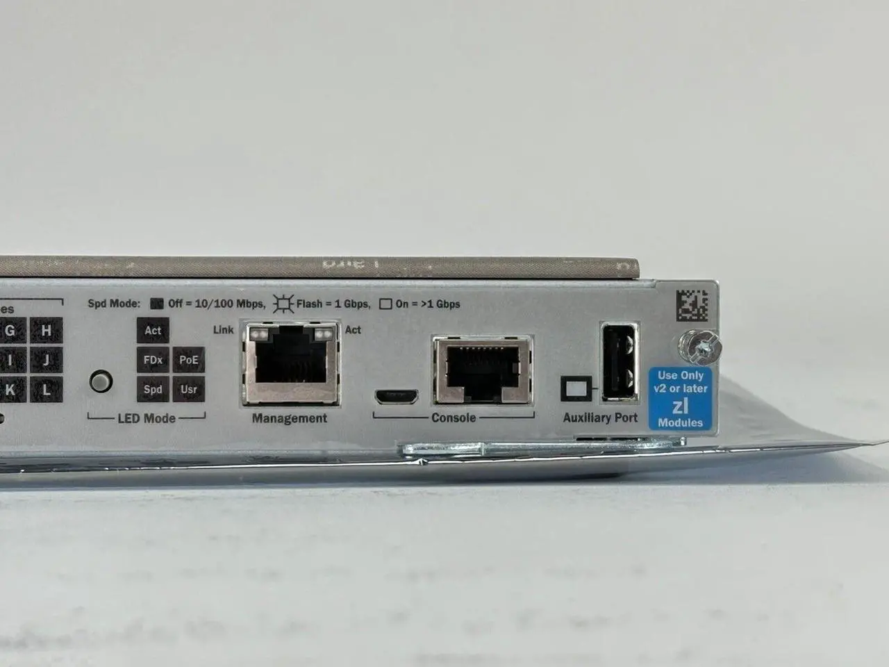 Alt view image 4 of 7 - Lot of 2 Aruba HP HPE 5400R ZL2 Management Module 4GB RAM 1GB SD 5406R 5412R zl