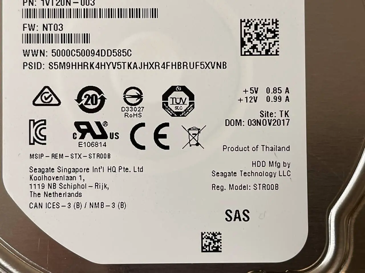 Alt view image 3 of 7 - (NOT FOR HOME PC!) Lot of 20 Seagate Hard Drive 3TB 7200RPM 128MB SAS 12Gb/s 3.5 ST3000NM0035 HDD