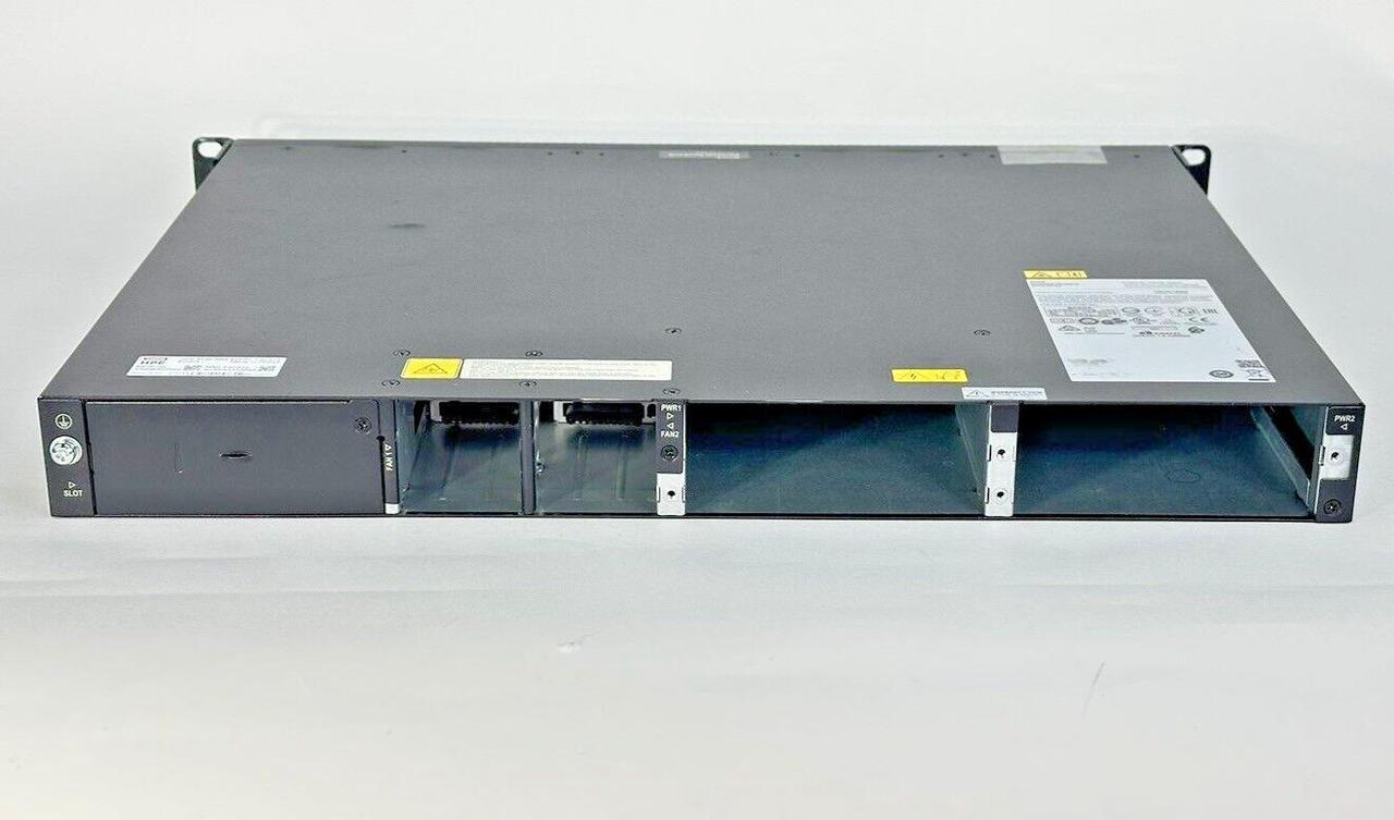Alt view image 6 of 6 - HPE FlexNetwork 5130 24G 4xSFP+ 1-Slot HI 24x Gigabit 4x 10GbE No Fans No PSU L3