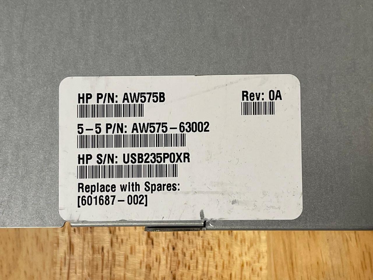 Alt view image 7 of 7 - HP StorageWorks SN6000 Stackable 8Gb Fibre Channel Switch 20x SFP 4x XPAK No PSU