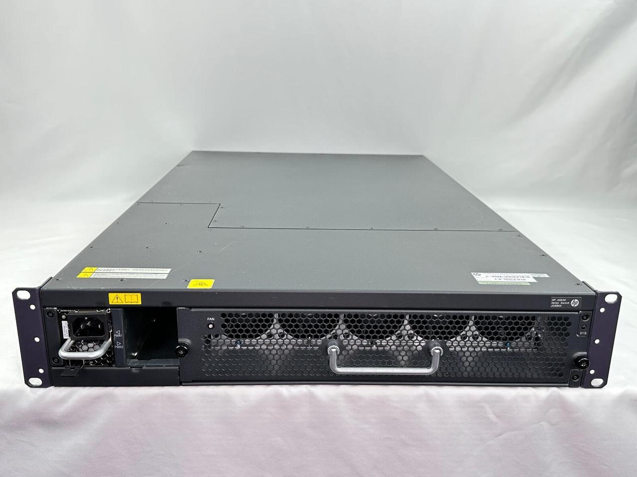 Main image of HPE FlexFabric A5830AF-96G Ethernet Switch 96x 1G RJ45 10x 10G SFP+ 1x PSU Fans
