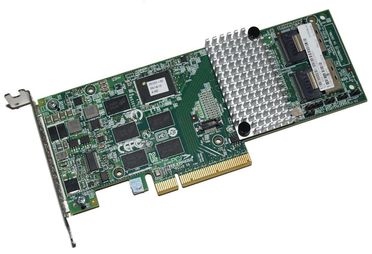 Alt view image 5 of 7 - (NOT FOR HOME PC!) Oracle LSI MegaRAID 9261-8i SAS 6Gbps 8-Ports PCIe 2.0 x8 RAID Controller 047503