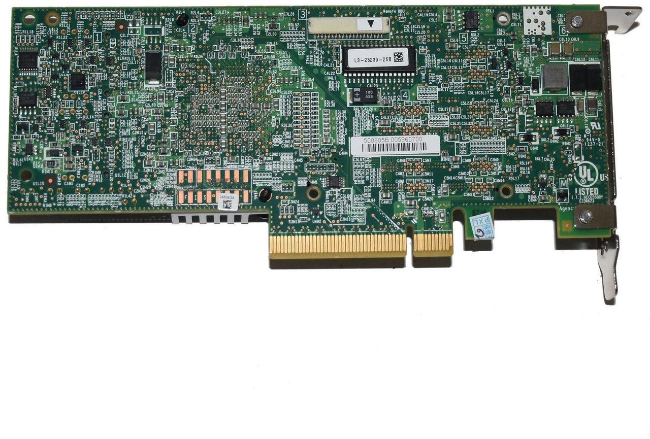 Alt view image 6 of 7 - (NOT FOR HOME PC!) Oracle LSI MegaRAID 9261-8i SAS 6Gbps 8-Ports PCIe 2.0 x8 RAID Controller 047503