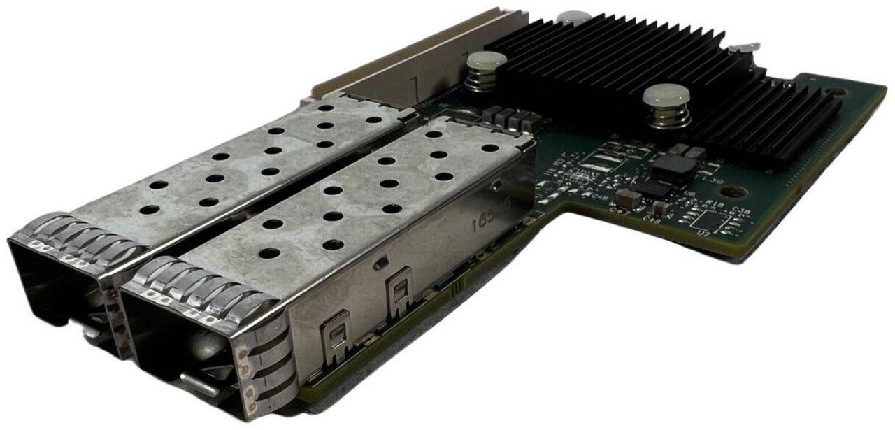 Alt view image 2 of 7 - Mellanox CX4421A ConnectX-4 Lx Dual Port 25GbE SFP+ Mezzanine Network Adapter