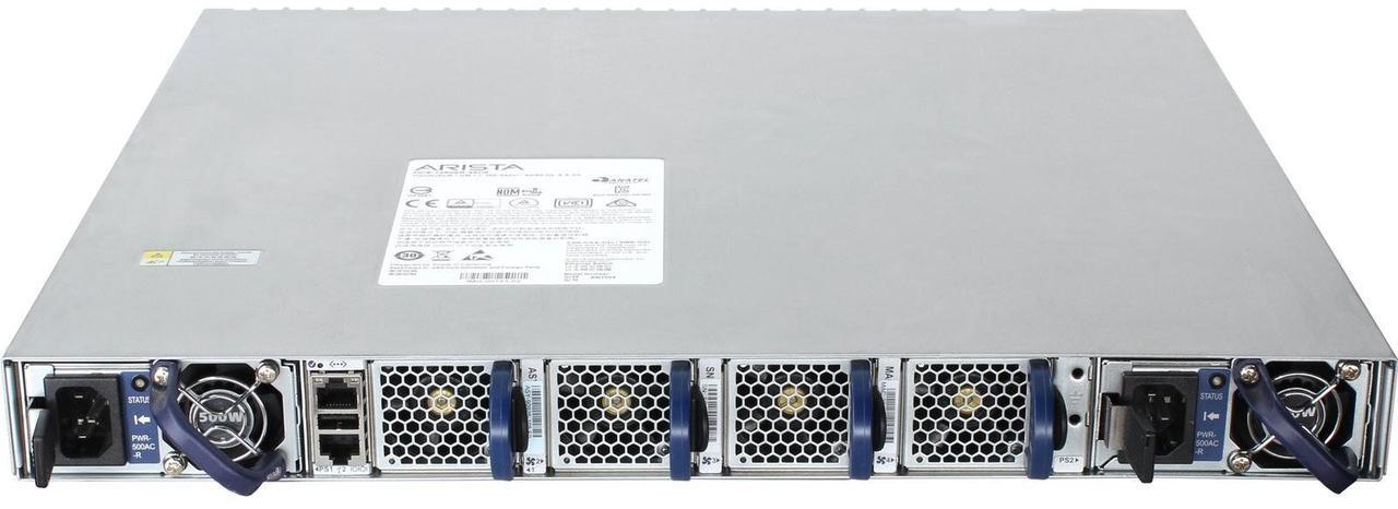 Alt view image 5 of 5 - Arista DCS-7280SR-48C6-R 48P 10GbE SFP+ 6P 100GbE QSFP100 RA Switch