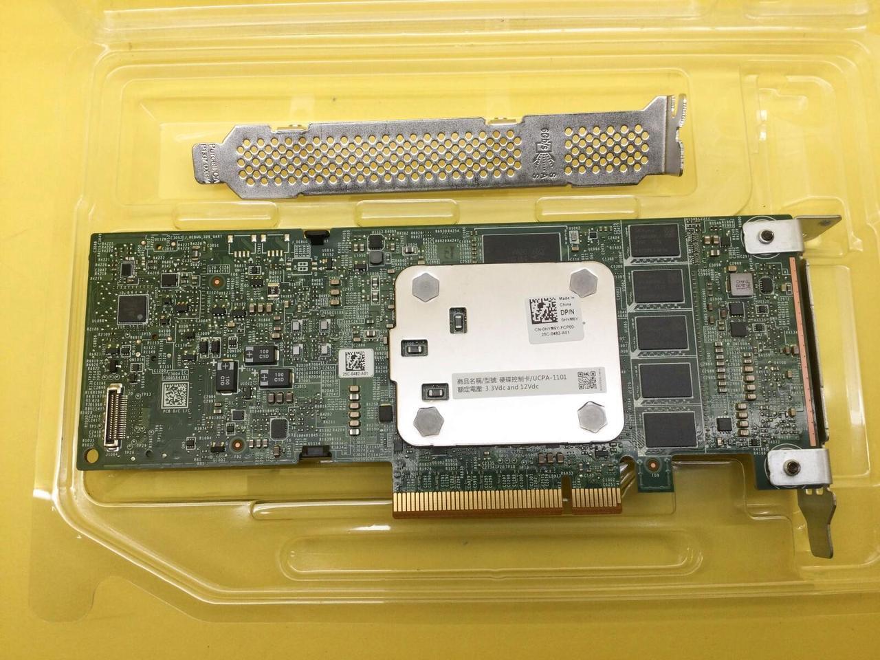 Alt view image 2 of 3 - (NOT FOR HOME PC!) HYM6Y DELL PERC H750 12Gb/s 8Gb Cache PCIe X8 SAS External Raid Adapter Card