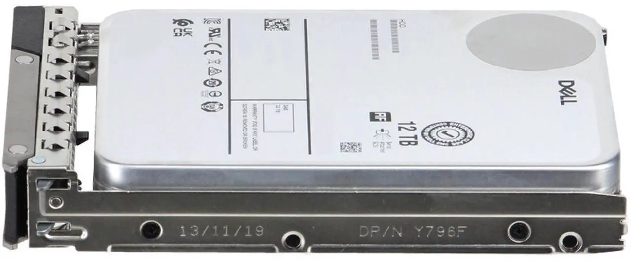Alt view image 3 of 5 - (NOT FOR HOME PC!) Dell 12TB 7.2K 12Gbps NL SAS 3.5 HDD 512e (400-BEKN) (400-BEKN-OSTK)