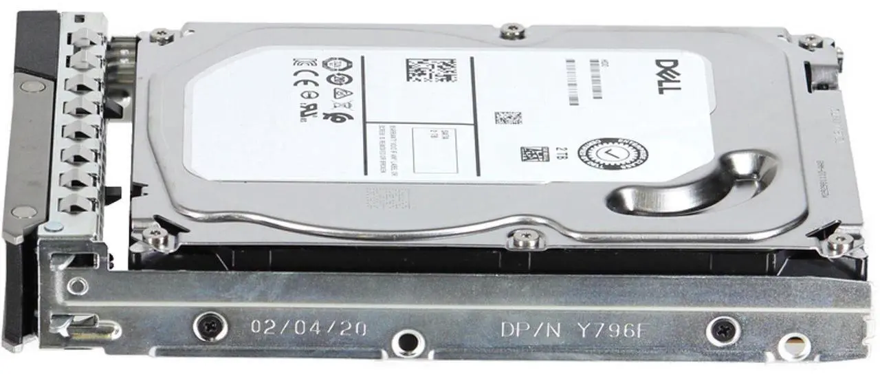 Alt view image 3 of 5 - Dell 2TB 7.2K 6Gbps SATA 3.5 HDD (400-AEGG) (400-AEGG-OSTK)
