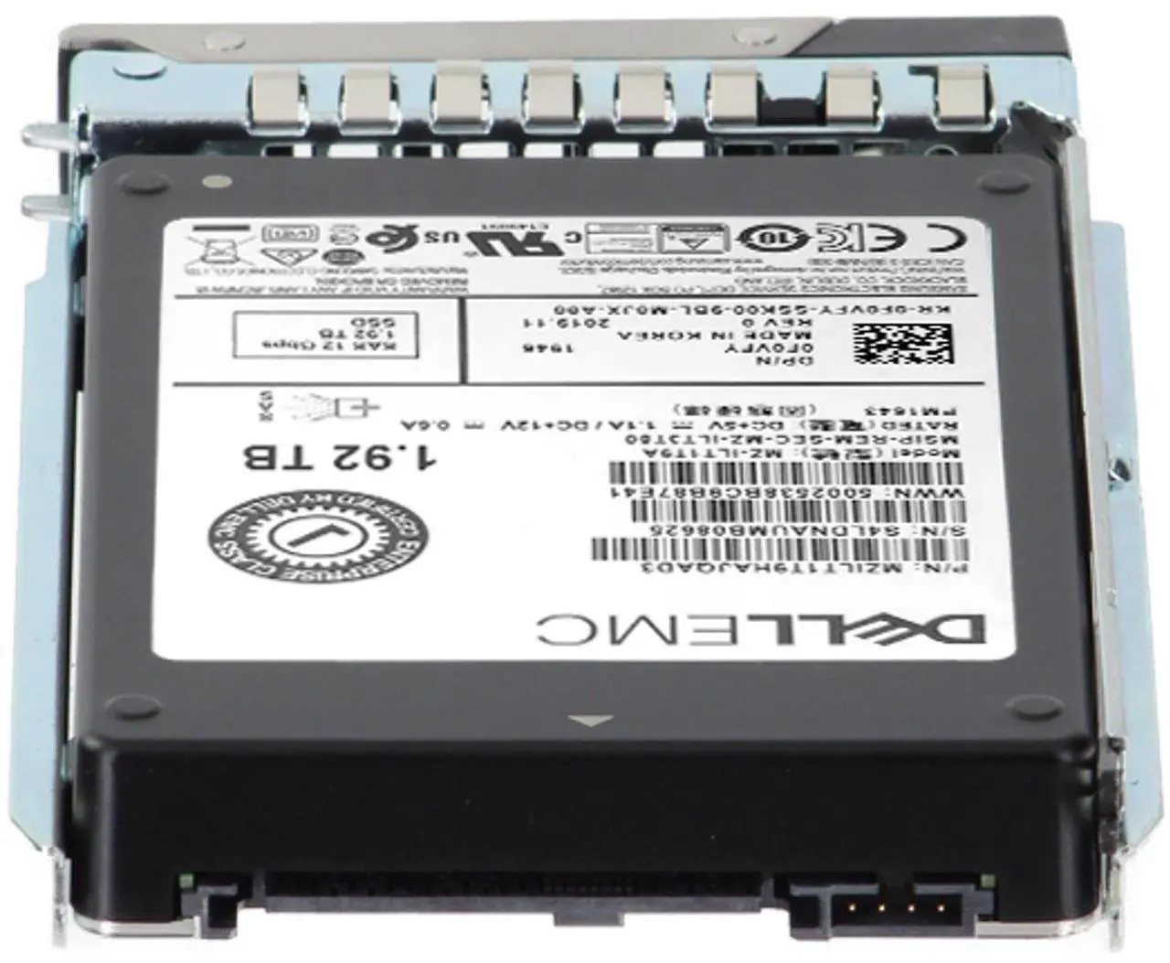 Alt view image 4 of 5 - (NOT FOR HOME PC!) Dell 1.92TB 12Gbps SAS RI TLC 2.5 SSD PM1643 (400-BFIC) (400-BFIC-OSTK)