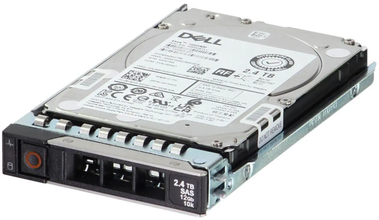 Main image of (NOT FOR HOME PC!) Dell 2.4TB 10K 12Gbps SAS 2.5 HDD SED (400-AVHG) (400-AVHG-OSTK)