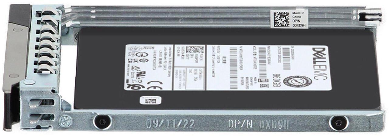 Alt view image 3 of 5 - Dell 960GB 6Gbps SATA MU TLC 7mm 2.5 SSD 512e 5400 Max (5V73V)