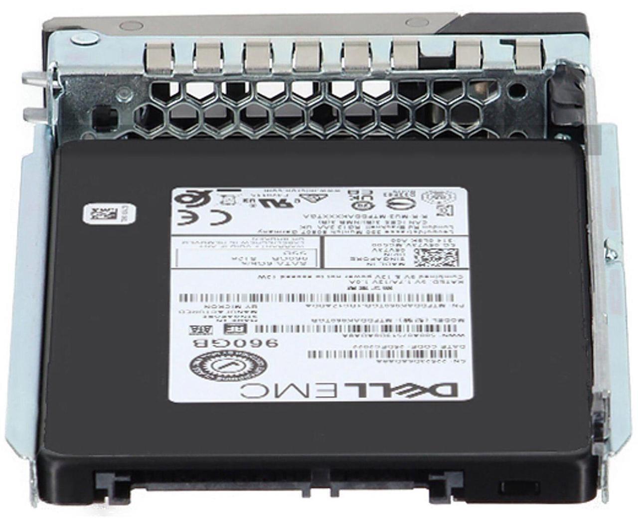 Alt view image 4 of 5 - Dell 960GB 6Gbps SATA MU TLC 7mm 2.5 SSD 512e 5400 Max (5V73V)