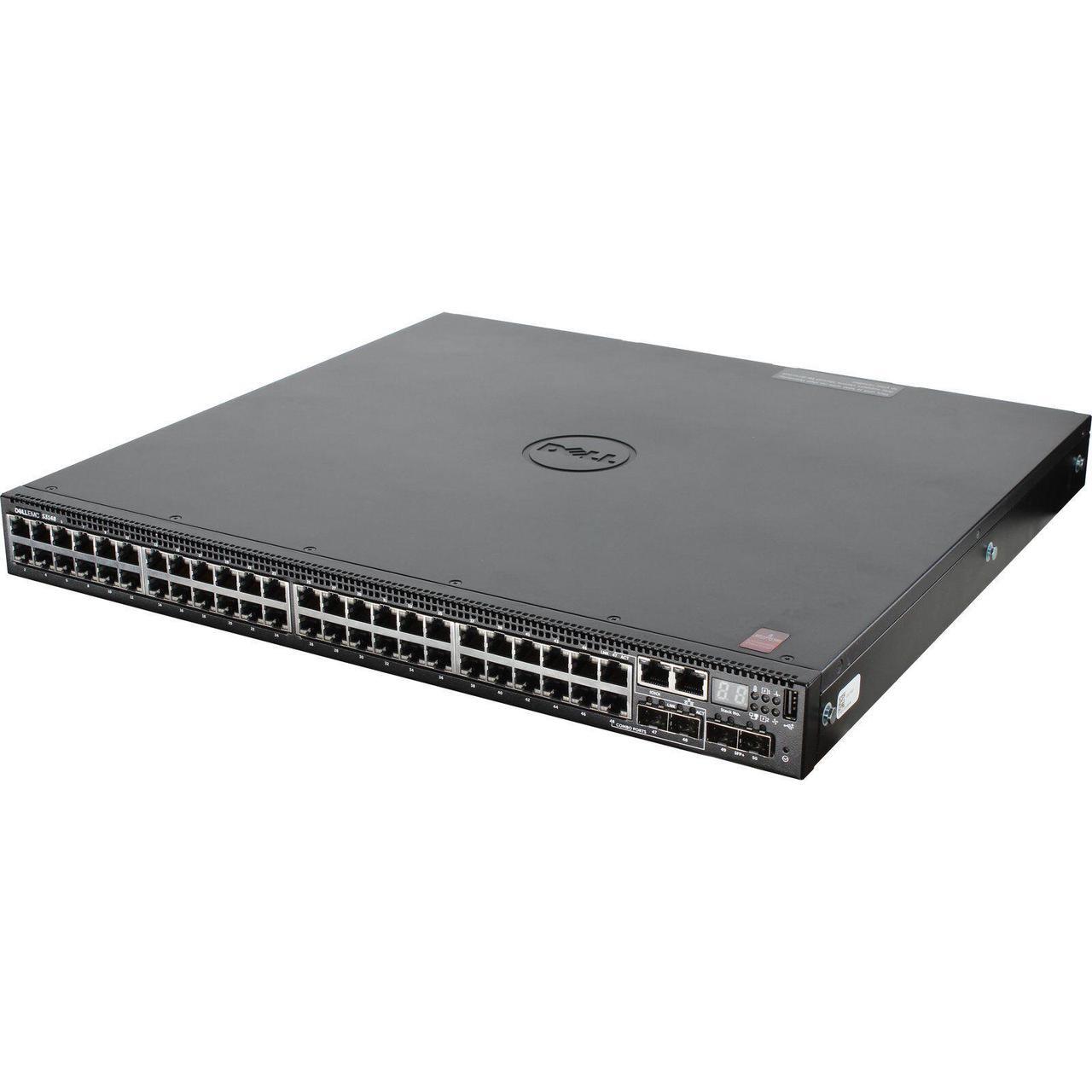 Alt view image 3 of 5 - Dell Networking S3148 48P 1GbE 2P 10GbE SFP+ Switch (Rails)