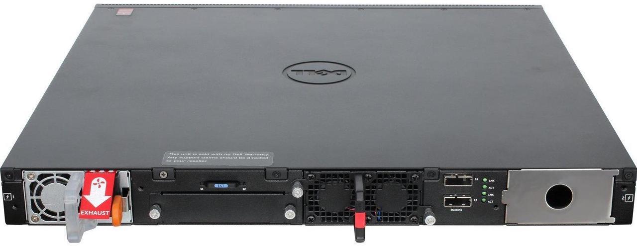 Alt view image 5 of 5 - Dell Networking S3148 48P 1GbE 2P 10GbE SFP+ Switch (Rails)