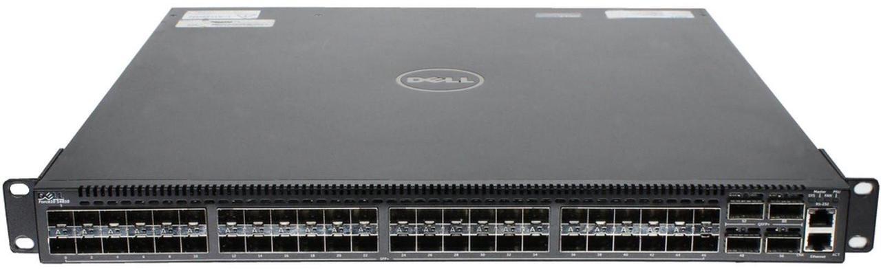Alt view image 2 of 5 - Dell Networking S4810P 48P 10GbE SFP+ 4P 40GbE QSFP+ Switch