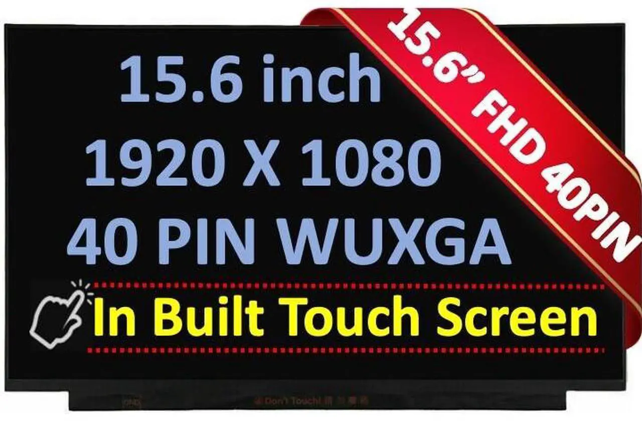 Main image of HP Pavilion 15-CS3153CL 1G131UA 40pin FHD IPS LED LCD Touch Screen L07628-JD1
